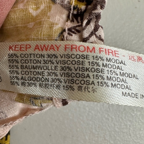 Anthropologie Daily Practice Mollie Tunic Dress Floral Size XL - Picture 12 of 14